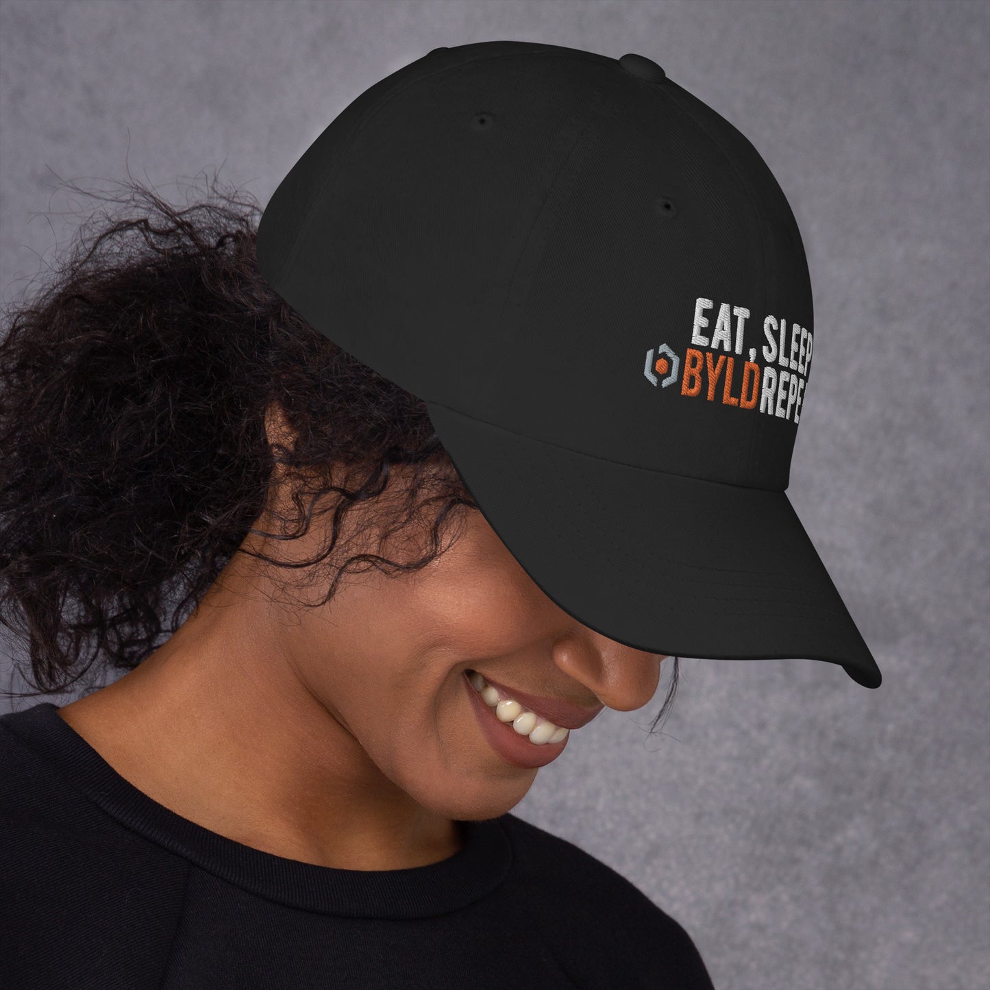 Eat Sleep BYLD Dad hat