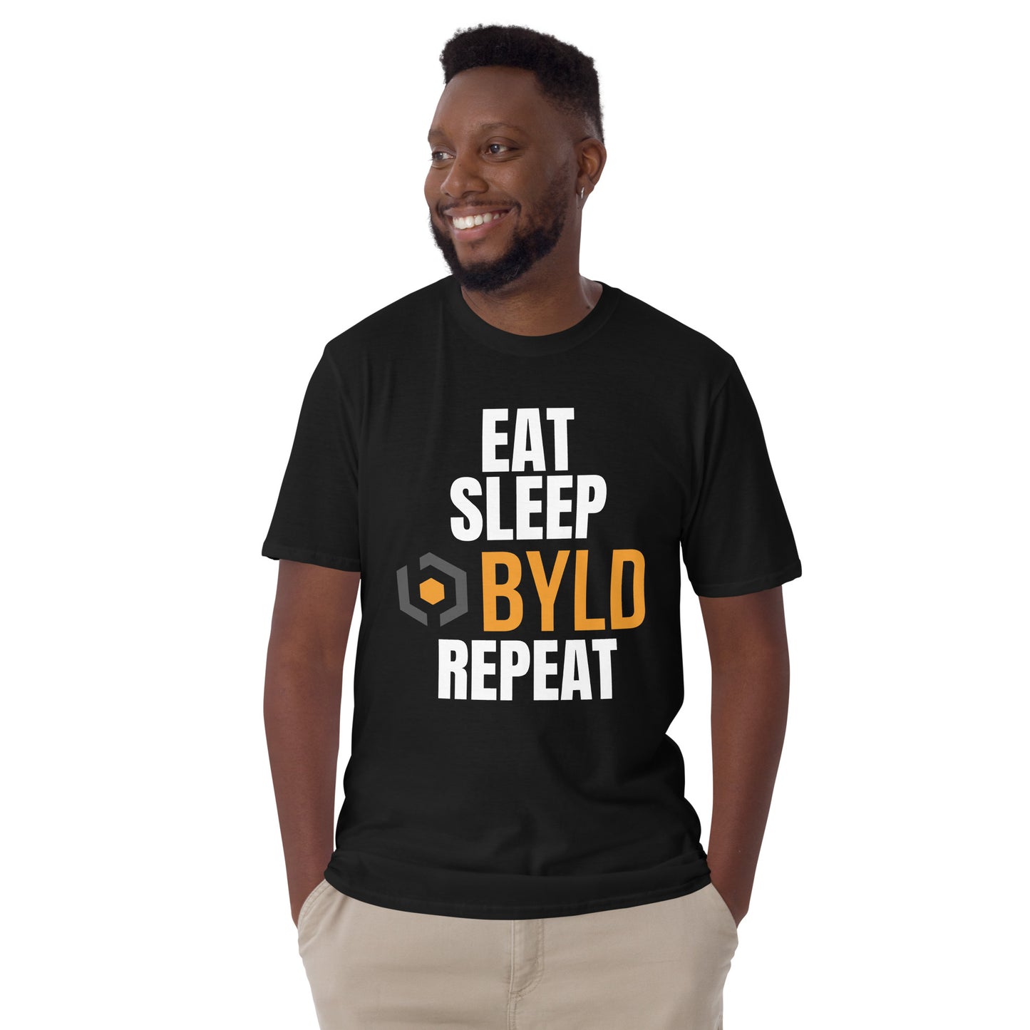 Eat Sleep BYLD Short-Sleeve Unisex T-Shirt