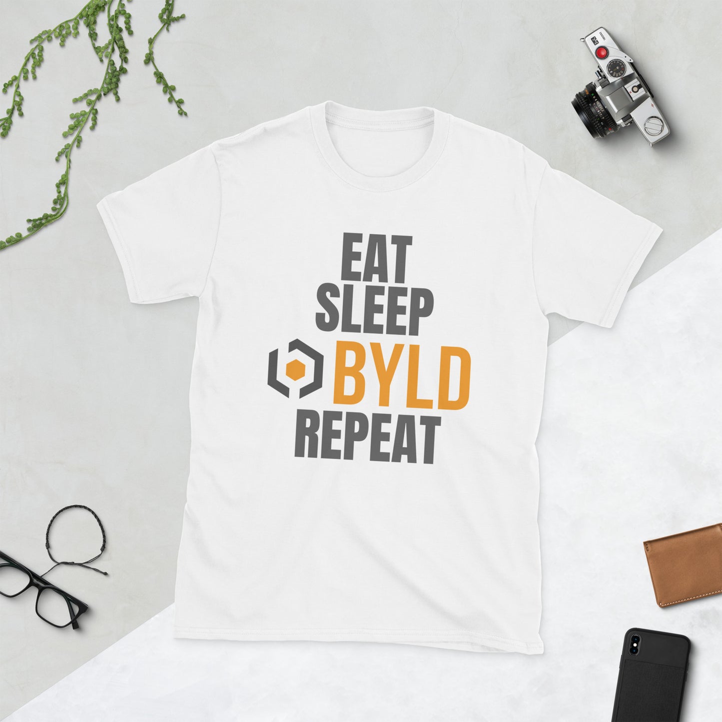 Eat Sleep BYLD Short-Sleeve Unisex T-Shirt