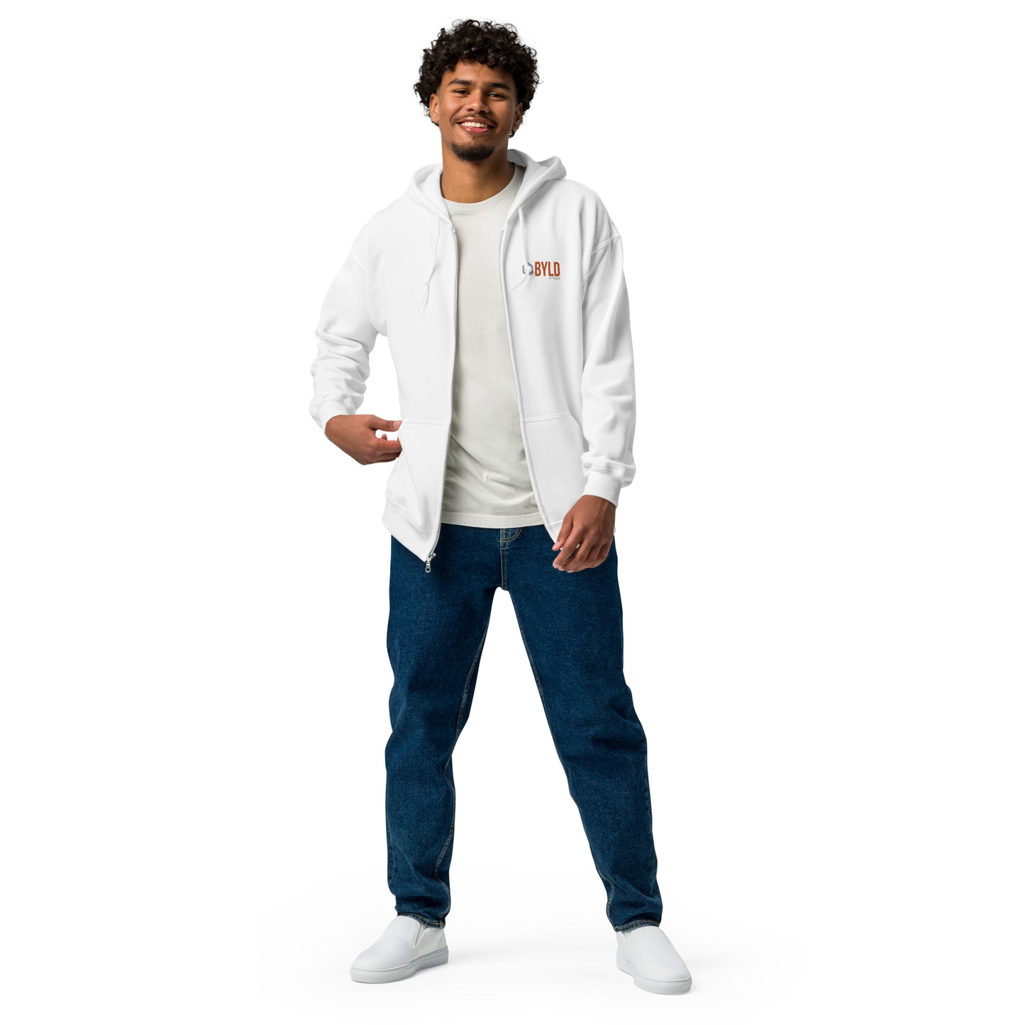 BYLD Unisex heavy blend zip hoodie