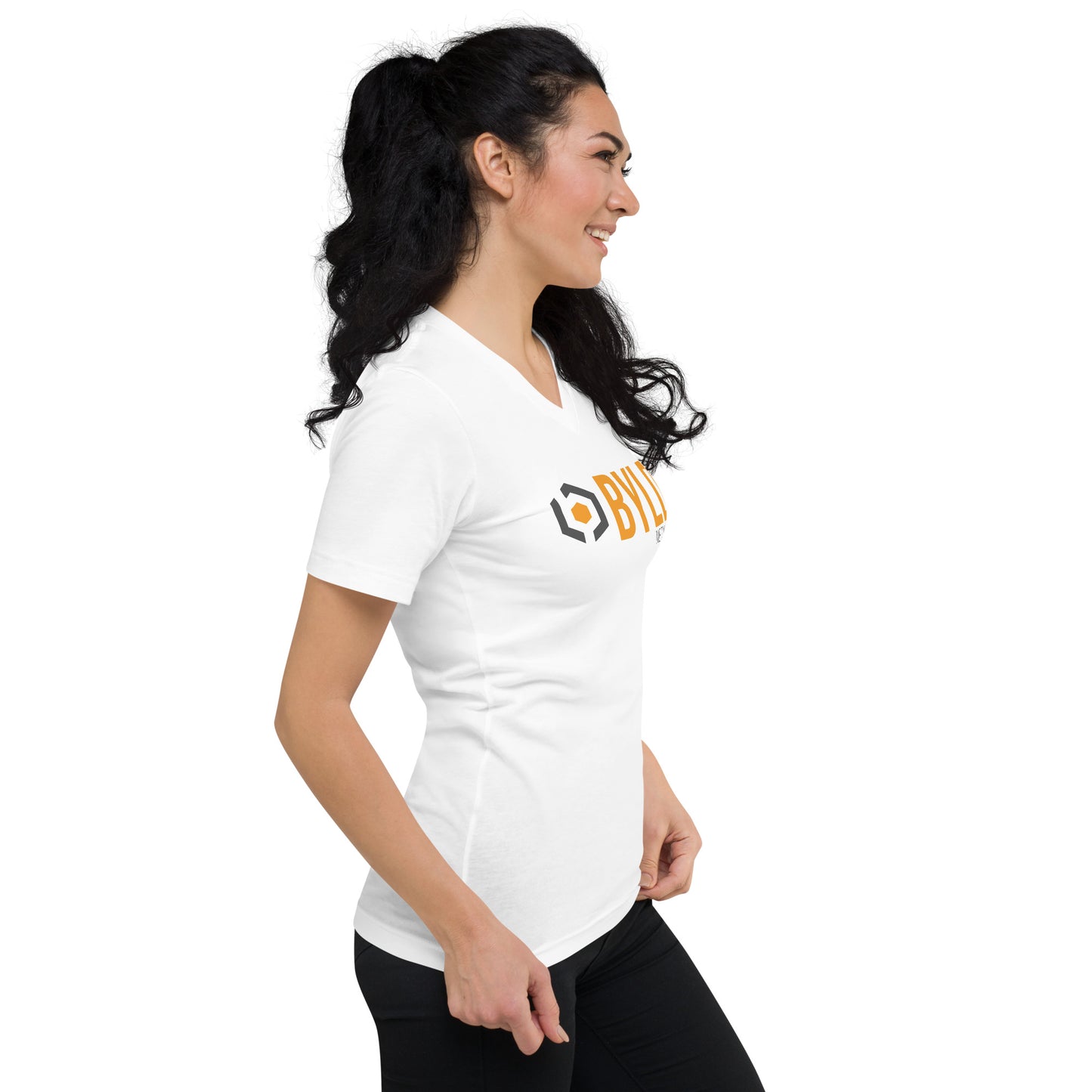BYLD Unisex Short Sleeve V-Neck T-Shirt