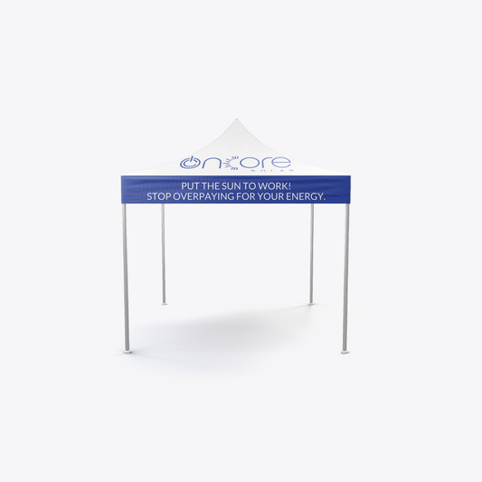 Oncore Event Tent (Full Color) white-blue