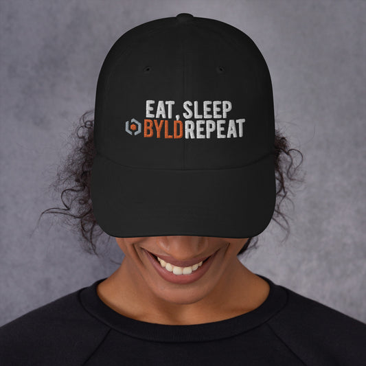 Eat Sleep BYLD Dad hat