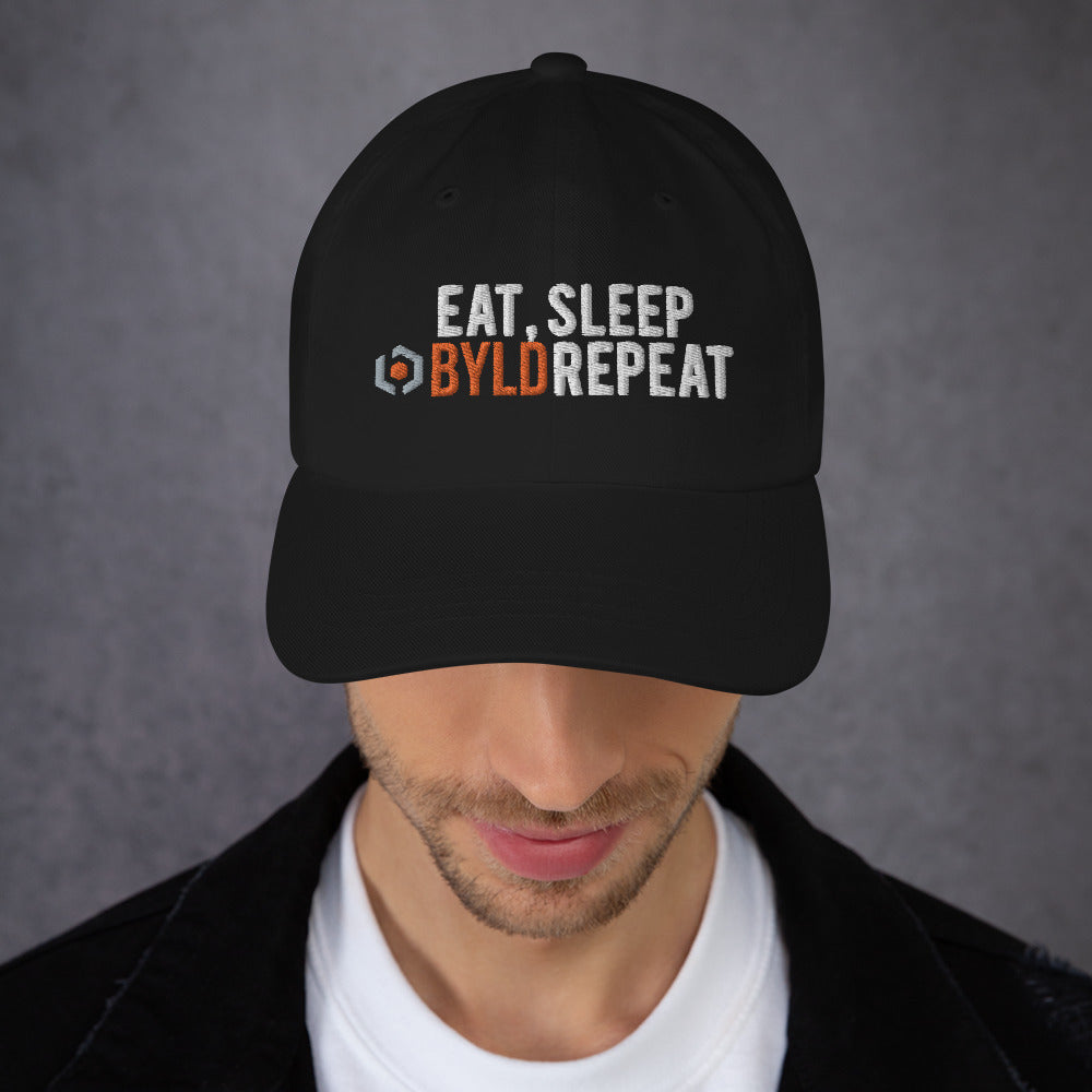 Eat Sleep BYLD Dad hat