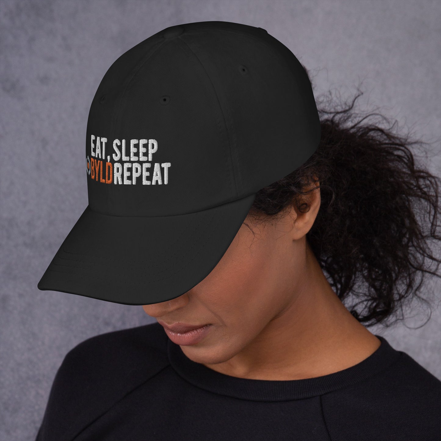 Eat Sleep BYLD Dad hat