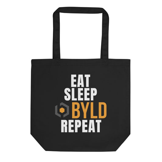 Eat, Sleep BYLD Eco Tote Bag