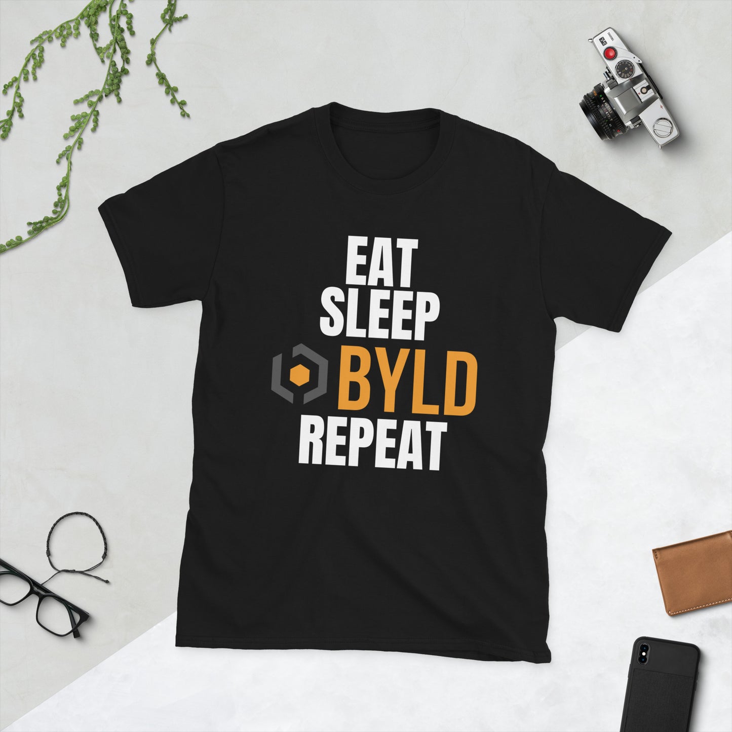 Eat Sleep BYLD Short-Sleeve Unisex T-Shirt